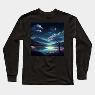 Lakeside Galaxy Long Sleeve T-Shirt